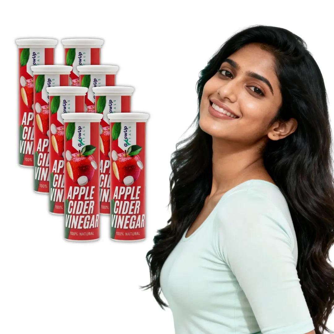 GlowUp Vitals - Apple Cider Vinegar Weight Loss Effervescent Tablets