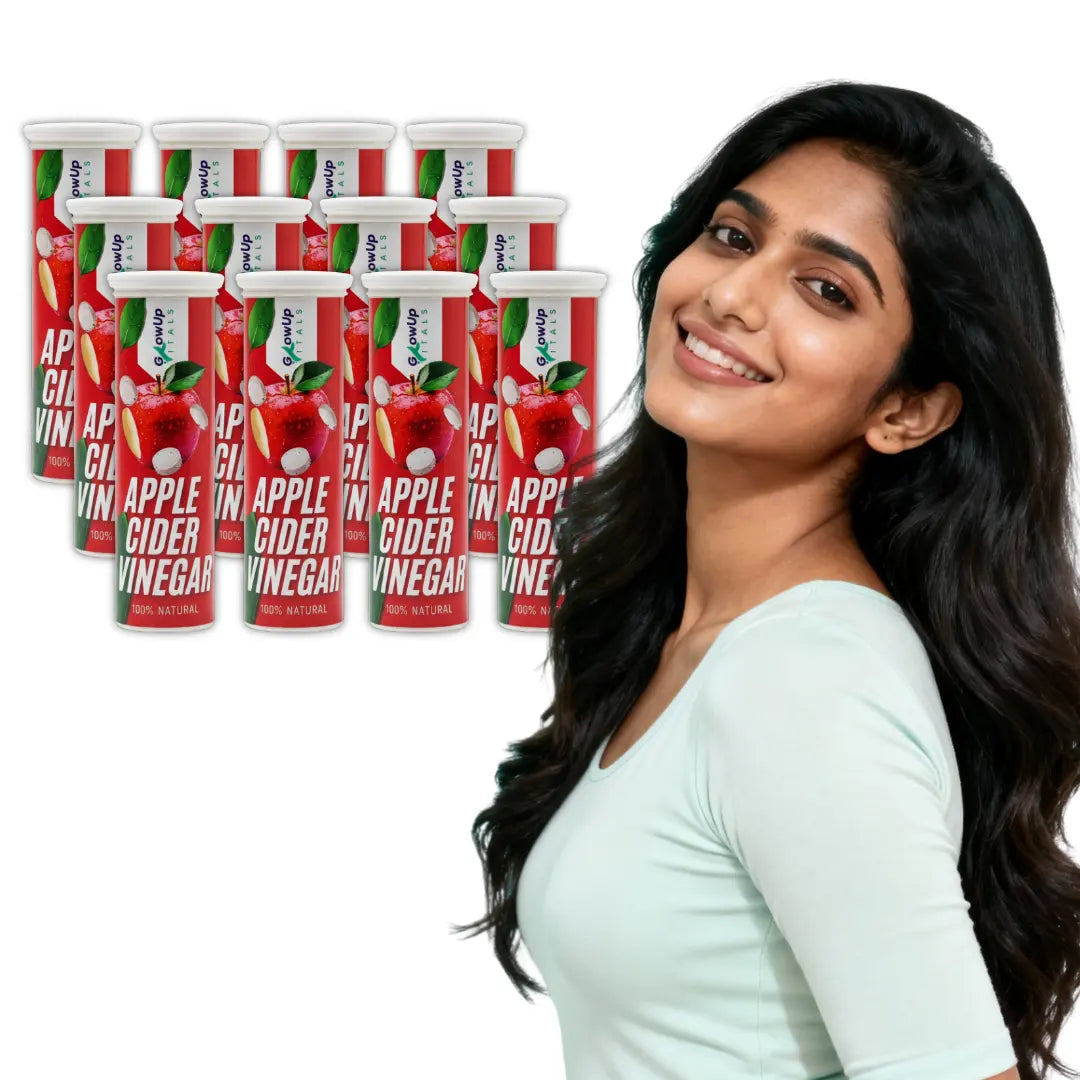 GlowUp Vitals - Apple Cider Vinegar Weight Loss Effervescent Tablets