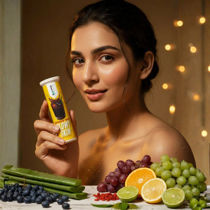 Glowy Skin Effervescent Tablets