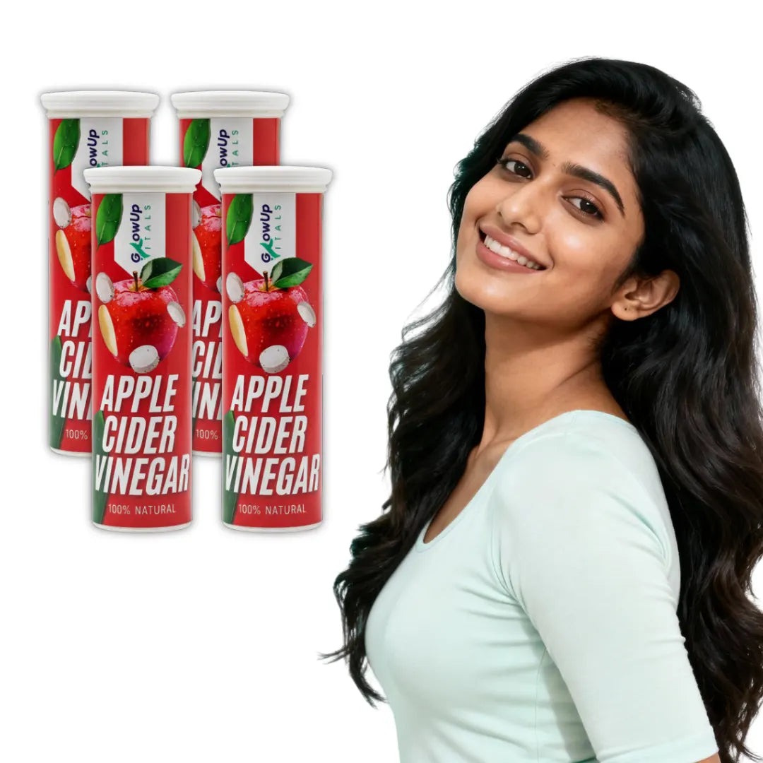 GlowUp Vitals - Apple Cider Vinegar Weight Loss Effervescent Tablets